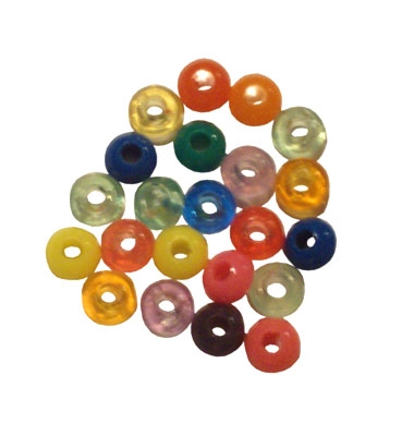 RM BSQ14MM100 SMALL SQUISHED BEADS (100)