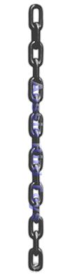 RM PC1BK 1 INCH BLACK PLASTIC CHAIN