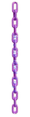 RM PC1-1/2P 1 1/2 INCH PLASTIC CHAIN PINK PER FOOT
